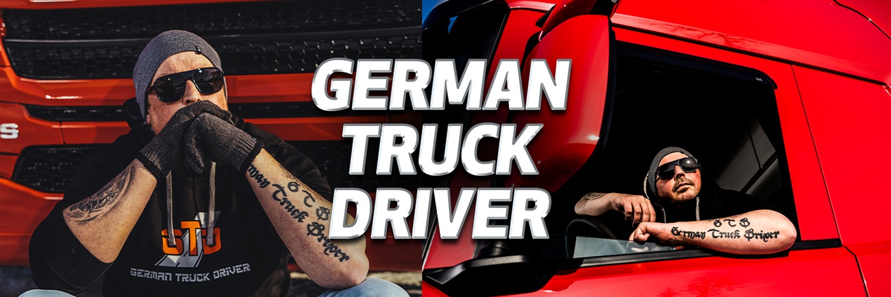 Banner German Truck Driver